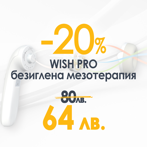 Промоция за месец Март "Wish Pro" с  20% отстъпка